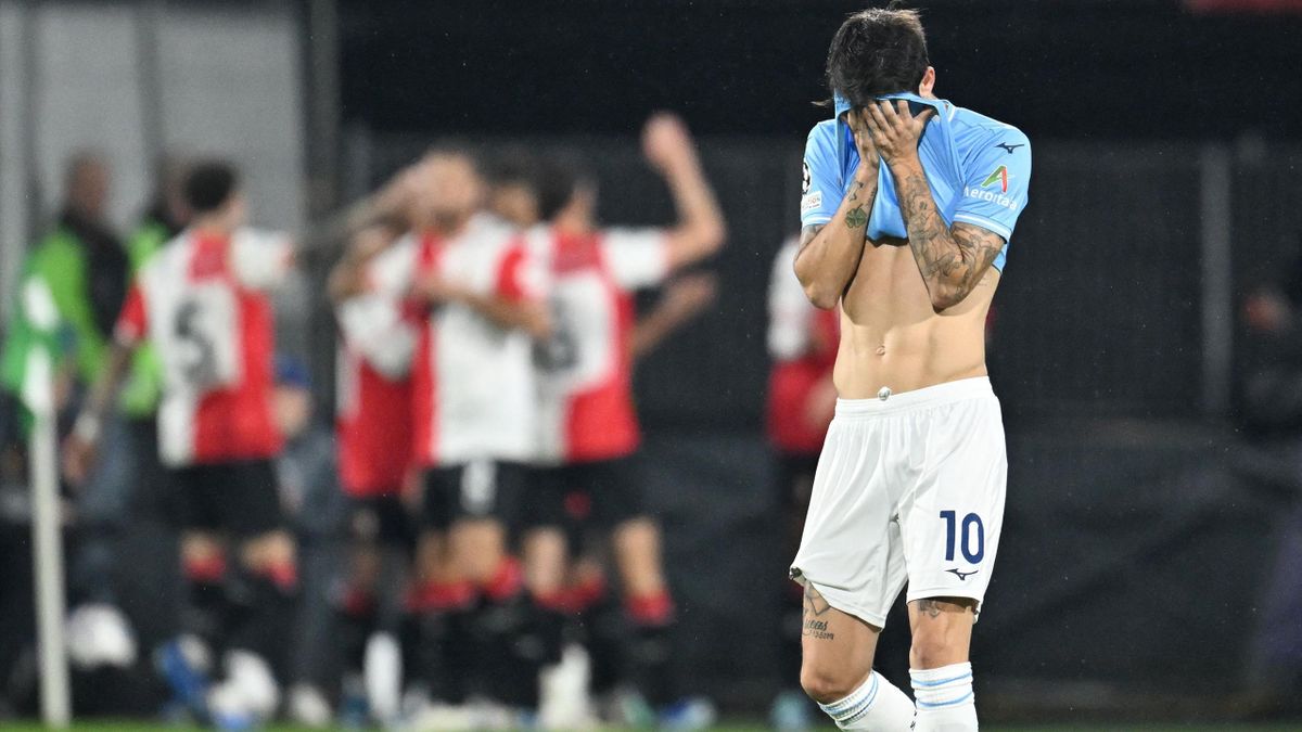 La Lazio cade 3-1 a Rotterdam contro il Feyenoord