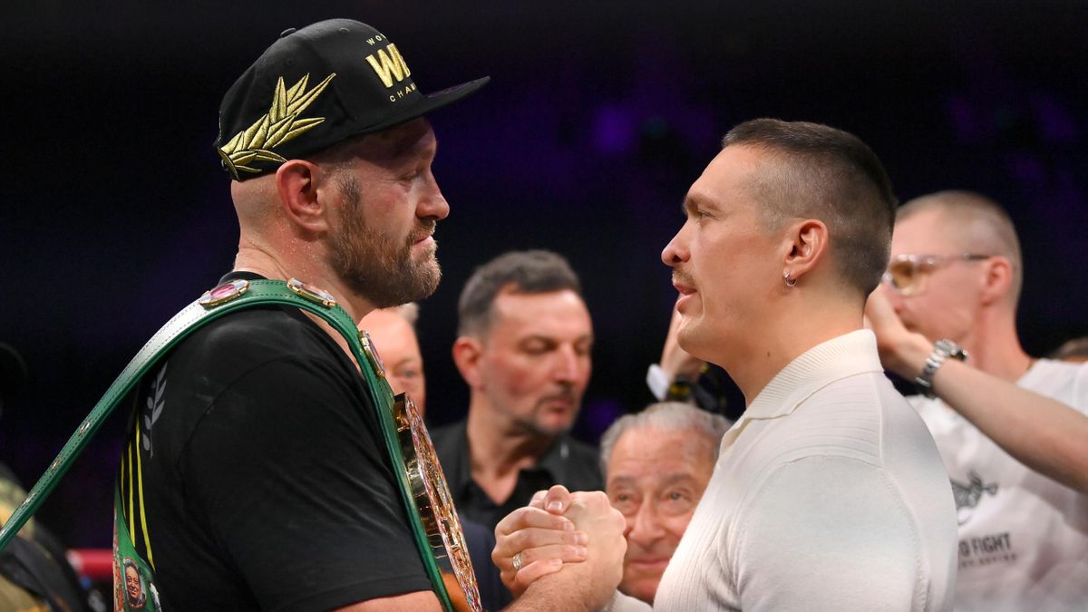 Tyson Fury - Oleksandr Usyk offiziell bestätigt Kampf um Schwergewichtskrone findet in Saudi-Arabien statt