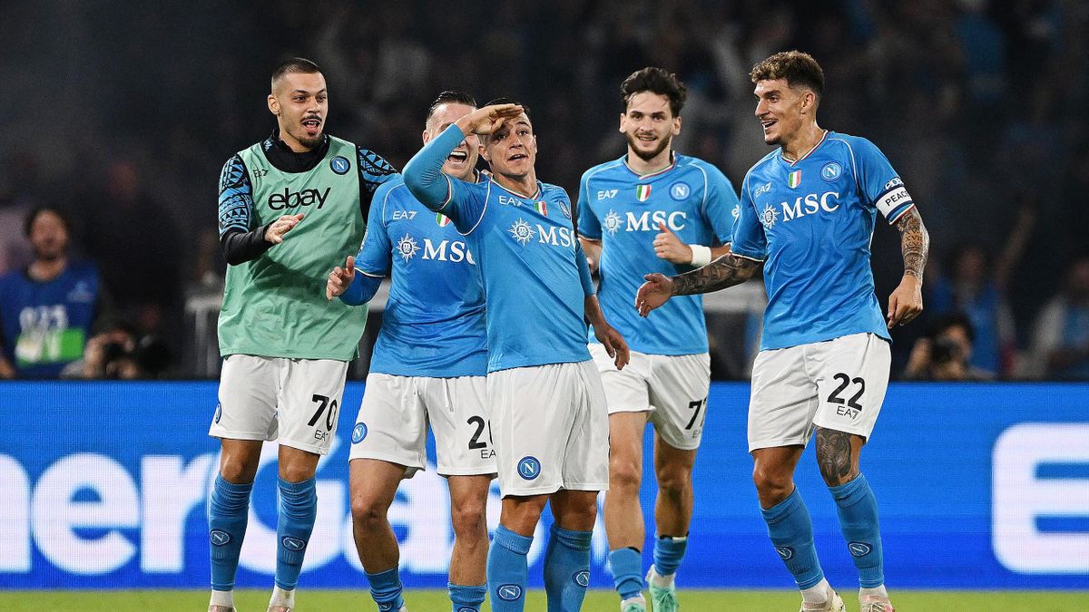Salernitana 0-2 Napoli: Giacomo Raspadori scores again as Rudi Garcia's  side go fourth in Serie A - Eurosport