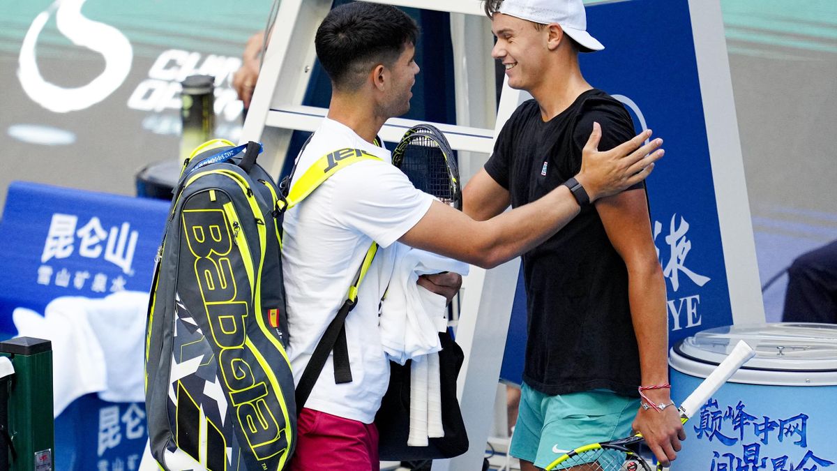 Holger Rune looks to dethrone Novak Djokovic at first Grand Slam