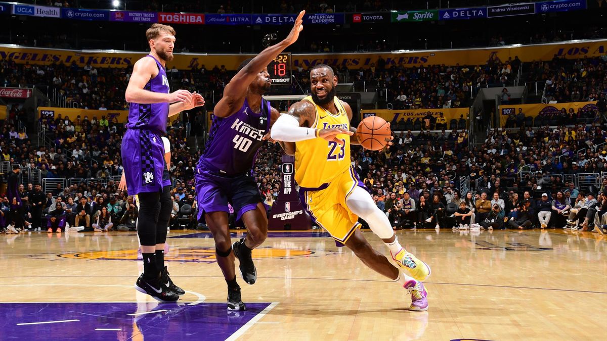 LeBron James: Records tumble as LA Lakers star moves eighth in NBA  three-pointer rankings despite Kings defeat - Eurosport