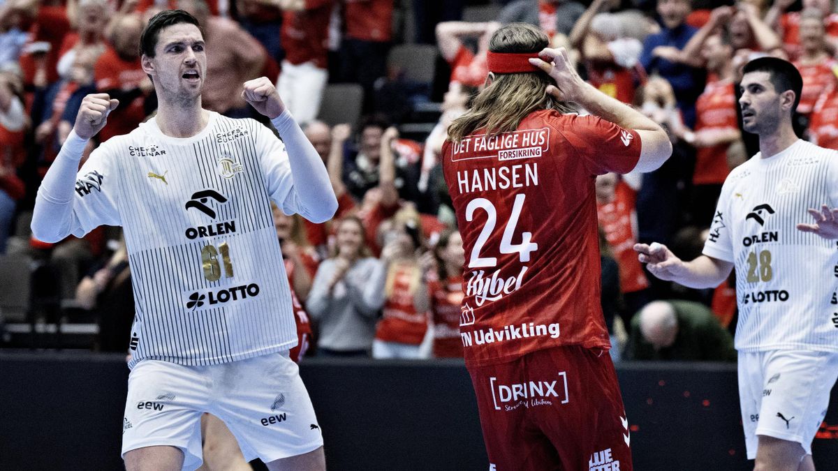 Champions League THW Kiel rettet einen Punkt gegen Aalborg nach Drama in der Schlussphase - Hansen wirft Sieg weg
