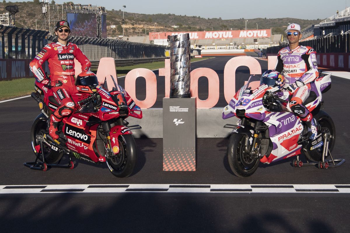 Bagnaia Campione del mondo nel GP di Valencia se... Tutte le ...