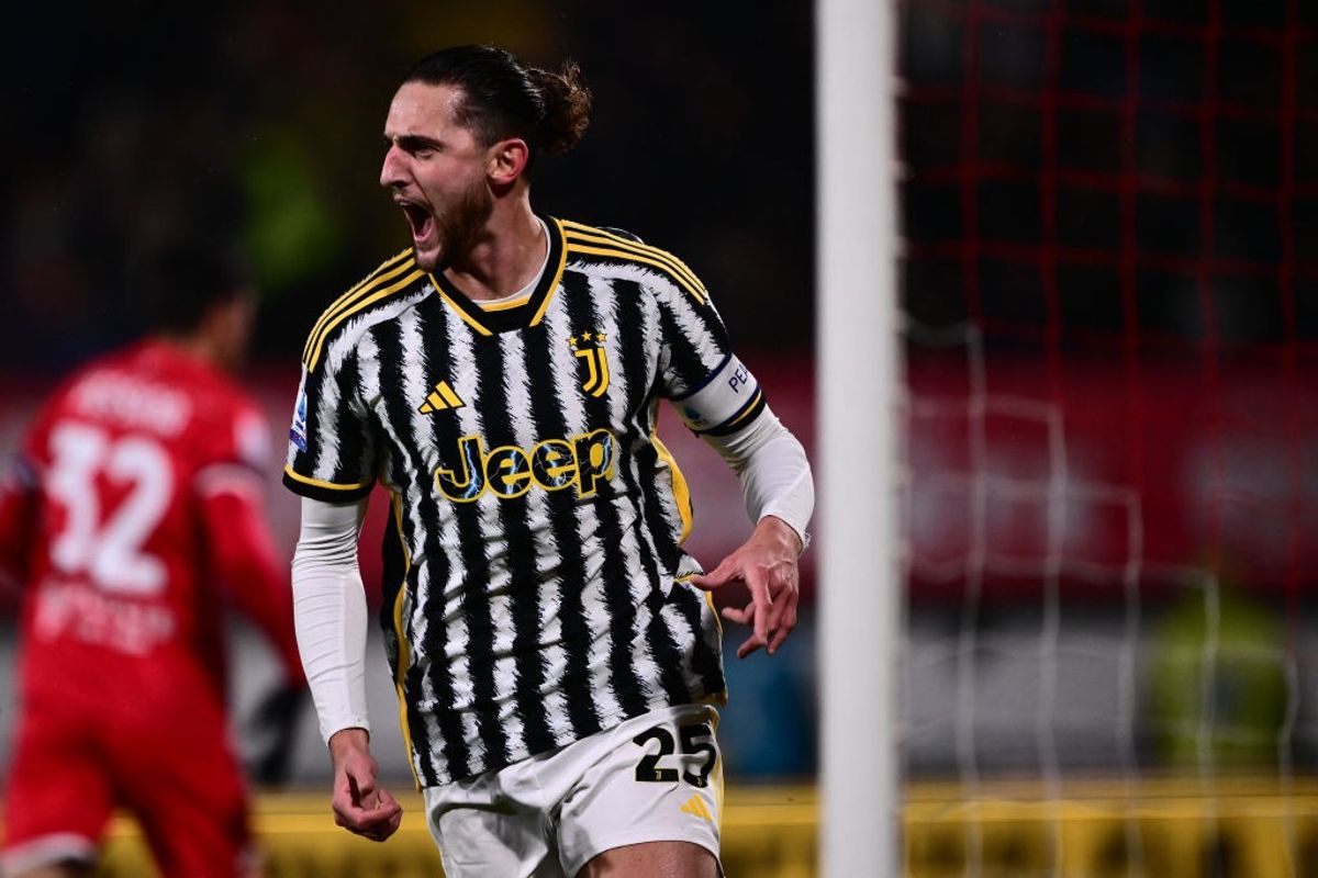 Serie A : auteur d'une prestation XXL contre Monza (2-1), Adrien Rabiot ...
