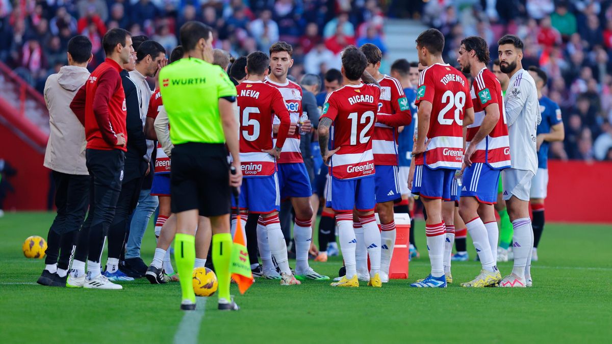 La Liga game between Granada and Athletic Club abandoned after