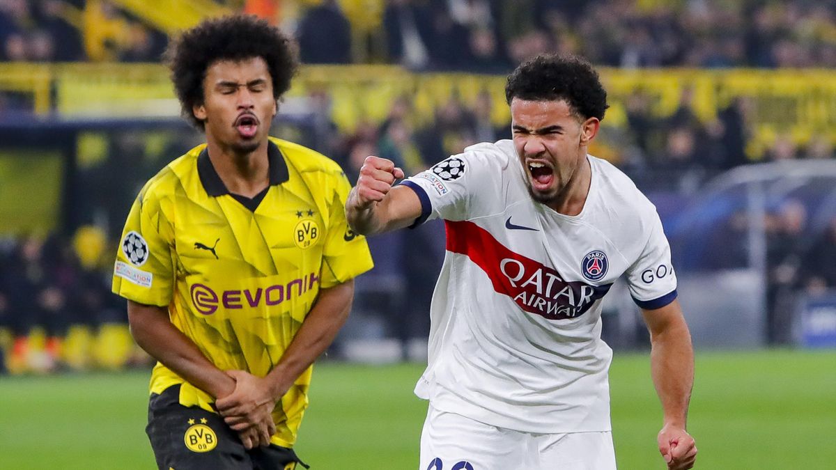 Borussia Dortmund 1-1 Paris Saint-Germain: Warren Zaire-Emery goal secures  draw as PSG advance in UEFA Champions League - Eurosport