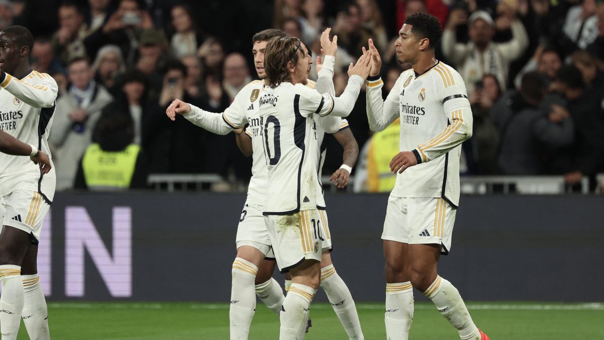 Real Madrid 4-1 Villarreal - Jude Bellingham scores yet again as Real put  four past visitors in La Liga encounter - Eurosport