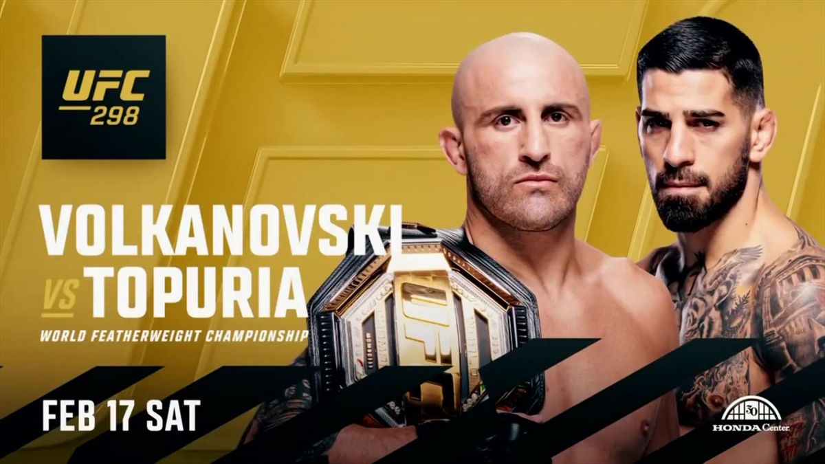 |NL| UFC 298 _ Volkanovski vs Topuria Full Show 