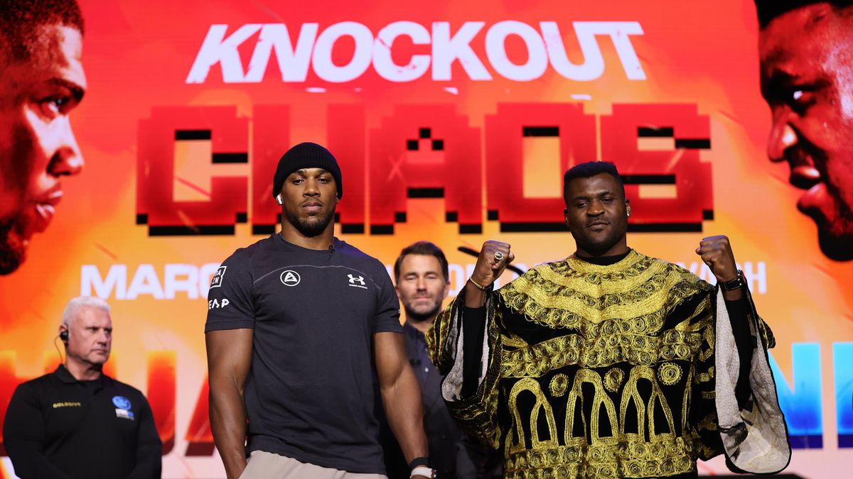 Anthony Joshua face à Francis Ngannou : Un duel de géants