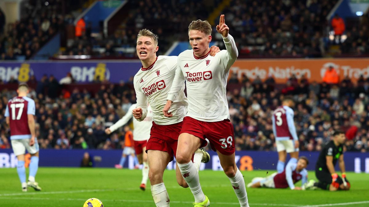Aston Villa 1 2 Manchester United Scott McTominay snatches dramatic late winner in Premier League clash Eurosport