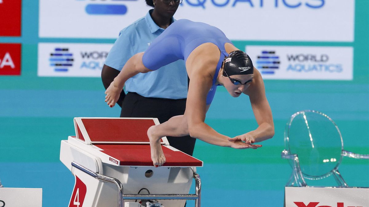 SchwimmWM in Doha 2024 Florian Wellbrock gewinnt Silber über 1500 m
