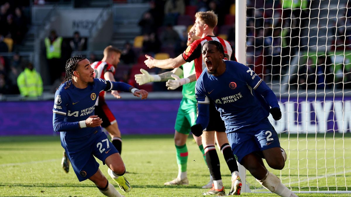 Brentford 2-2 Chelsea: Axel Disasi strikes late as Blues rescue point at  Gtech Community Stadium in Premier League – Eurosport