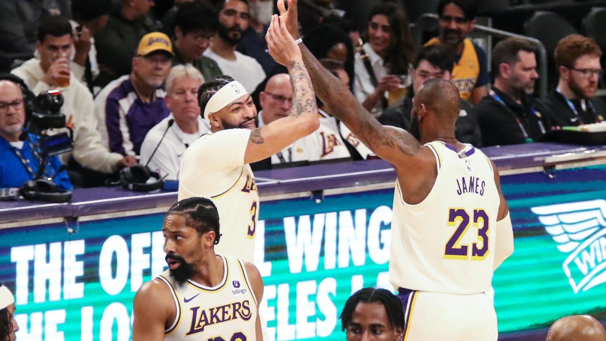 LeBron James and Anthony Davis lead Los Angeles Lakers to