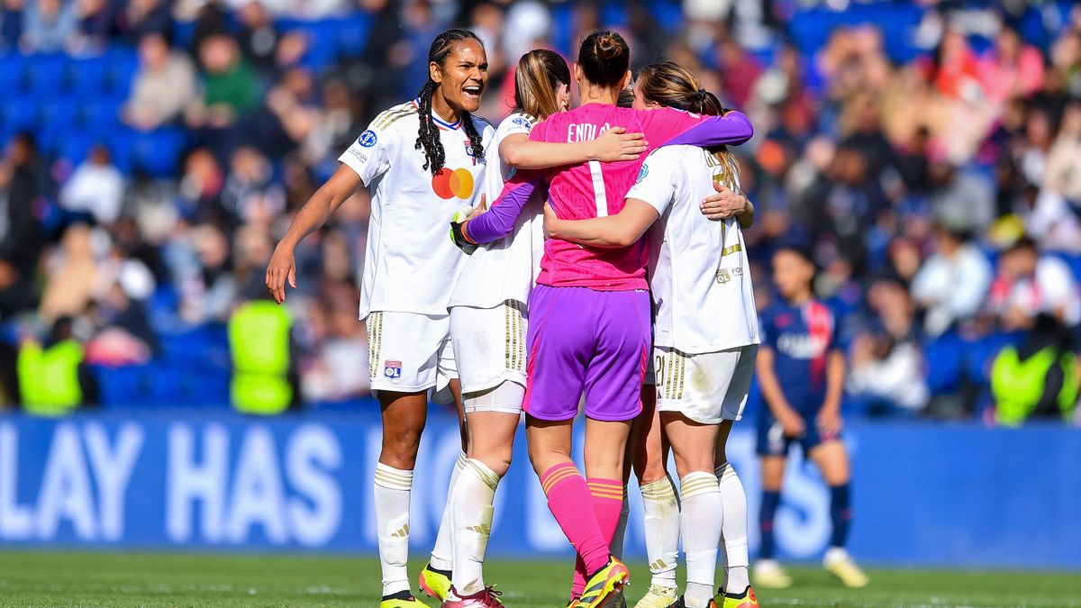 Paris Saint Germain 1 2 Olympique Lyonnais agg 3 5 Lyon book Women s Champions League final with Barcelona Eurosport