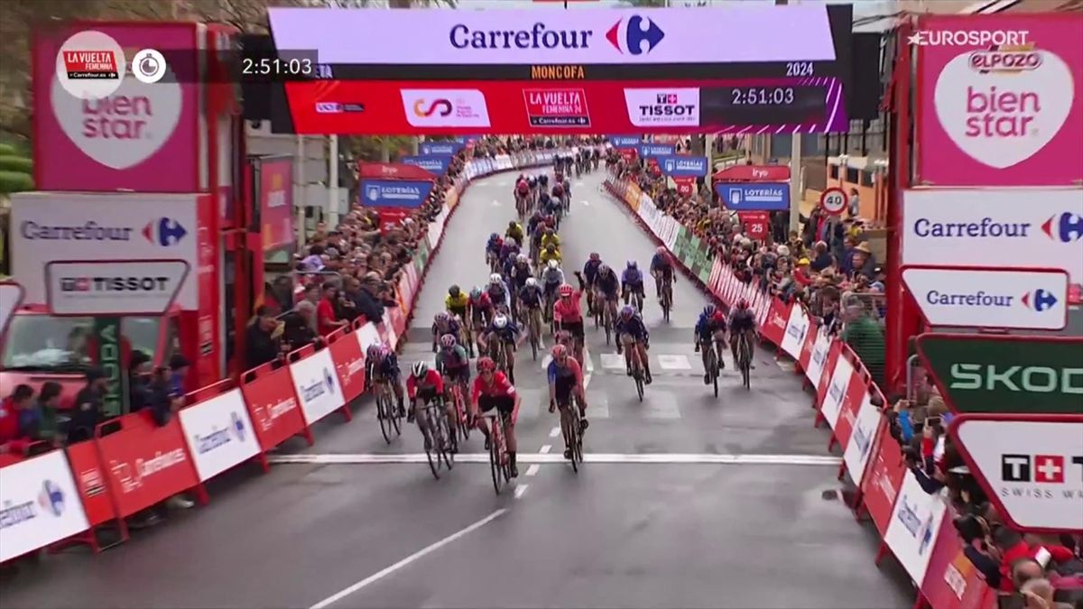 Vuelta Espana kobiet 2024 Katarzyna Niewiadoma tuż za podium 2. etapu