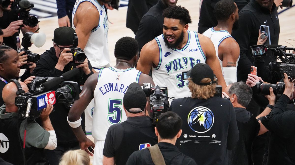 Lo mejor de la NBA Playoffs Machada de los Wolves que tumban a los campeones y retan a Doncic Eurosport