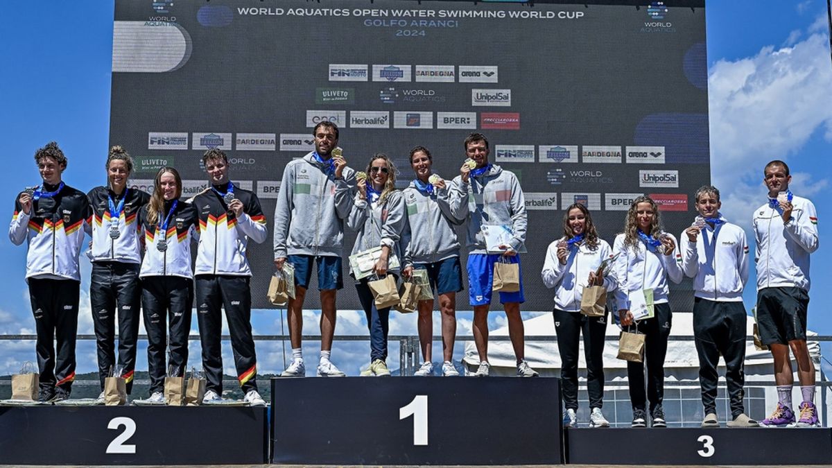 image-888dbf84-0121-4803-b258-866665266725-85-2560-1440 Golfo Aranci, Italia d’oro nella staffetta: Paltrinieri ancora decisivo nel finale