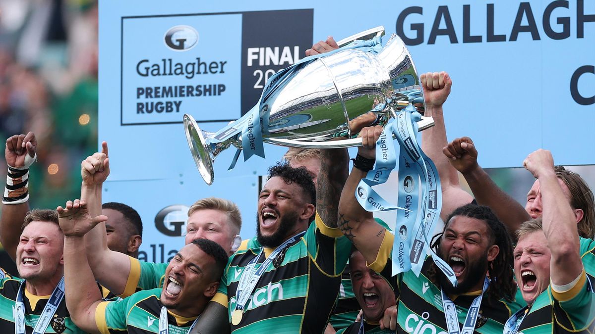 Northampton Saints 25 21 Bath Saints claim Gallagher Premiership title with thrilling victory at Twickenham Eurosport