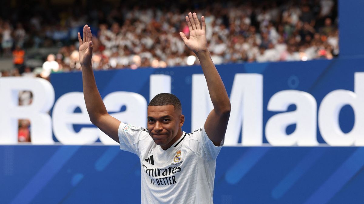 Kylian Mbappe oficjalnie zaprezentowany jako piłkarz Realu Madryt ...