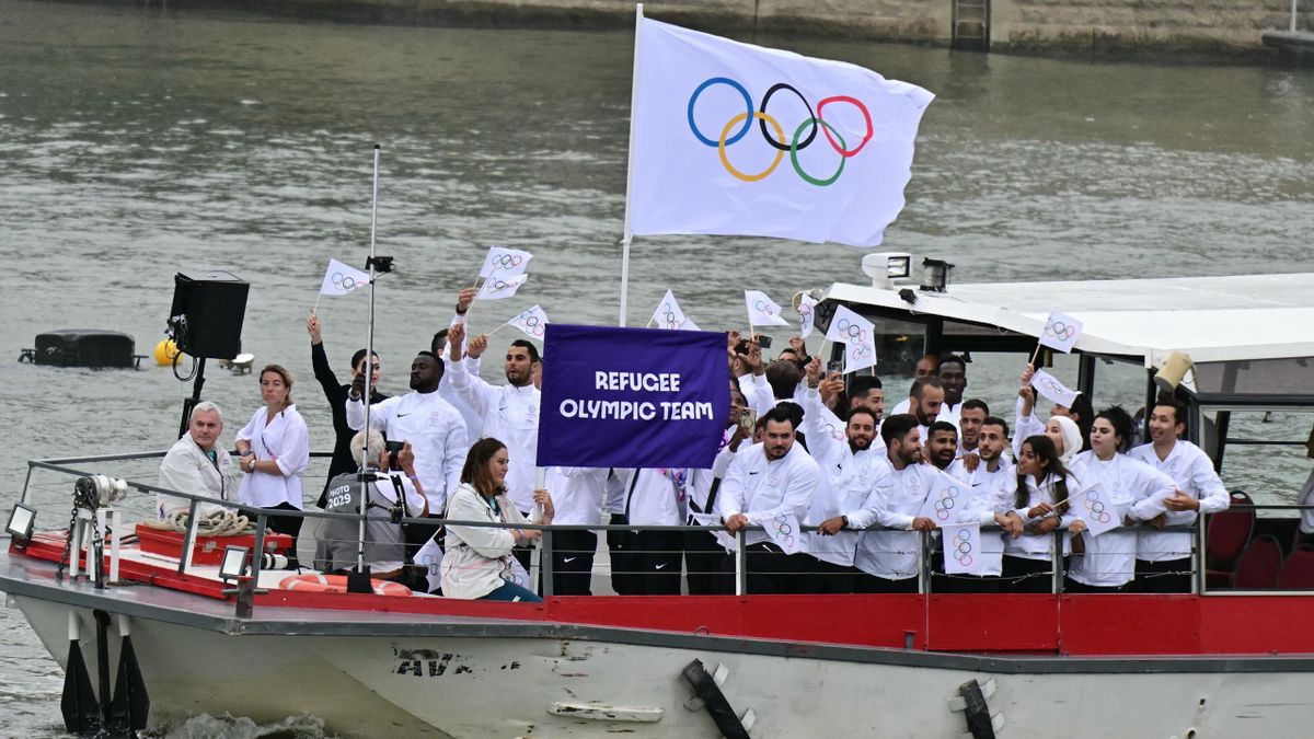 Olympia 2024 Sommerspiele in Paris offiziell Spektakel bei