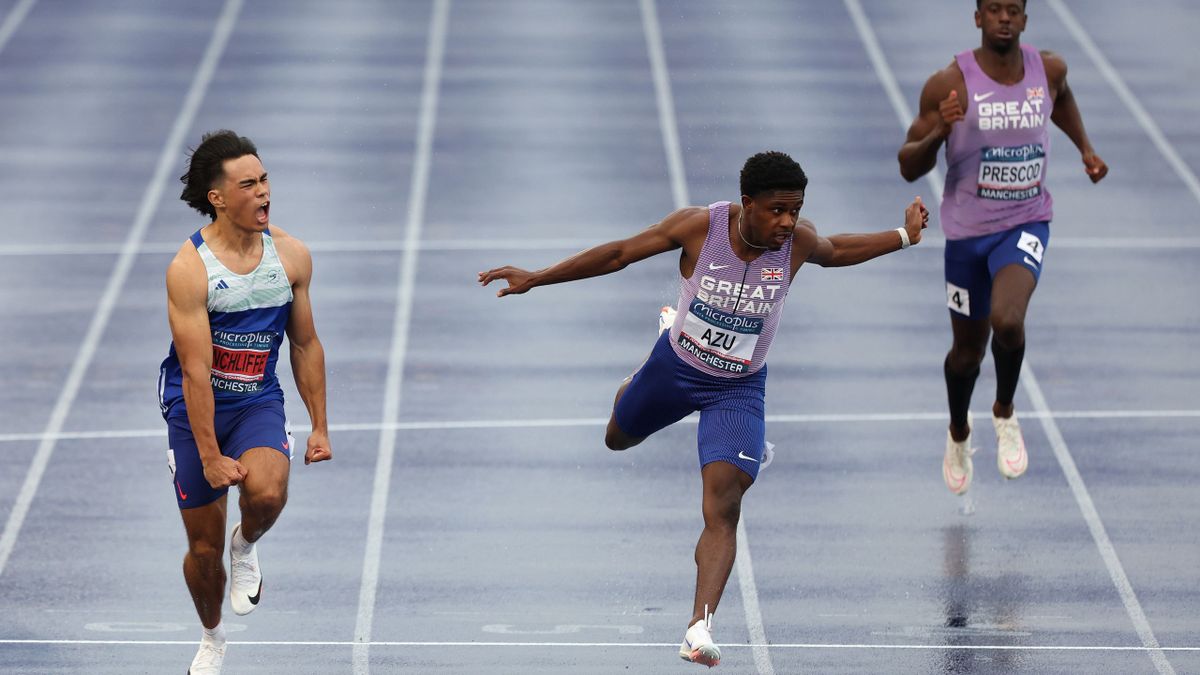 Paris 2024 Olympics Carl Lewis backs Team GB sprinter Louie Hinchliffe to make men's 100m