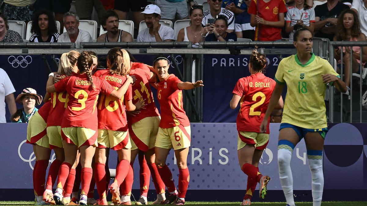 Brazil v Spain Paris 2024 Olympic Games women's football recap