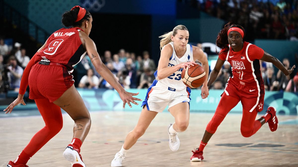 Basketball L equipe de France feminine s incline en finale face aux Etats Unis malgre un match heroique Eurosport