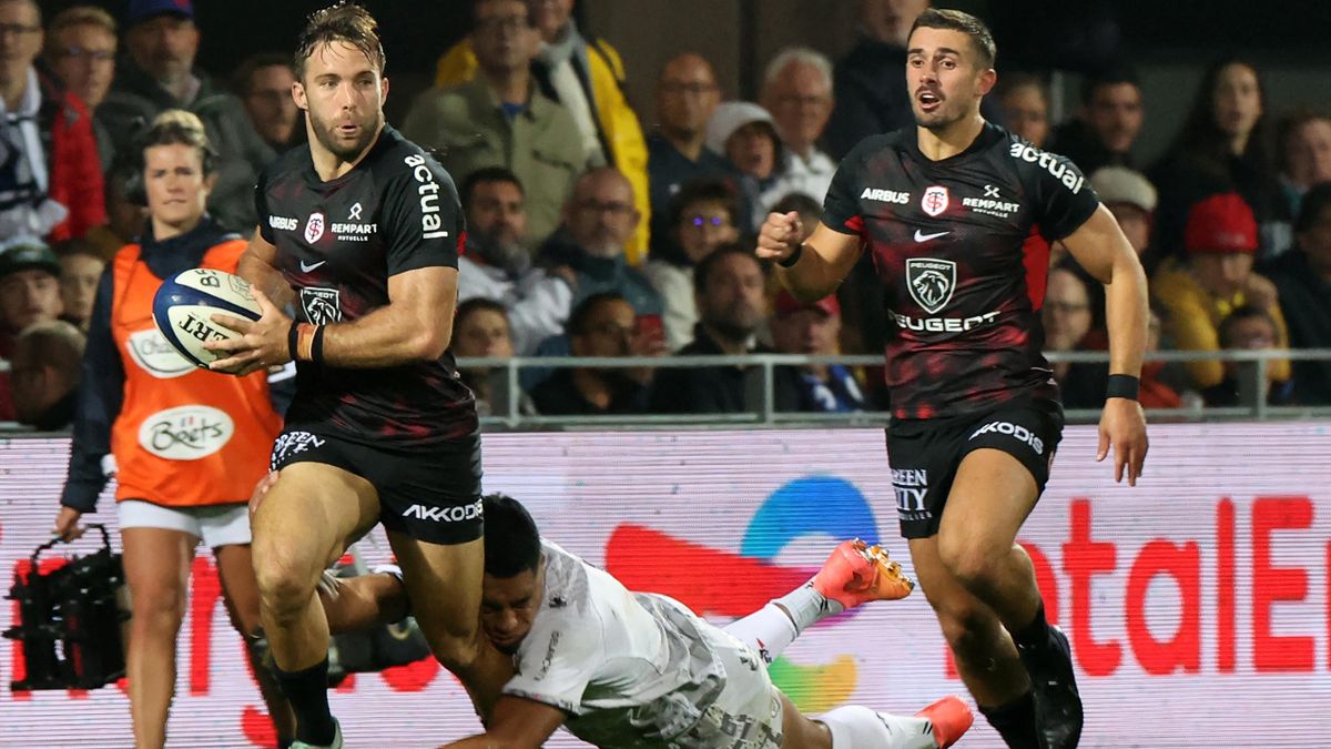 Top 14 Le Stade Toulousain sans pitie avec Vannes pour sa premiere en Top 14 18 38 Eurosport