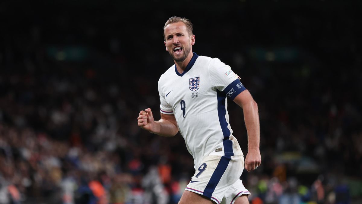 England 2-0 Finland: Harry Kane marks 100th cap with double as Three Lions  continue winning start under Lee Carsley - Eurosport