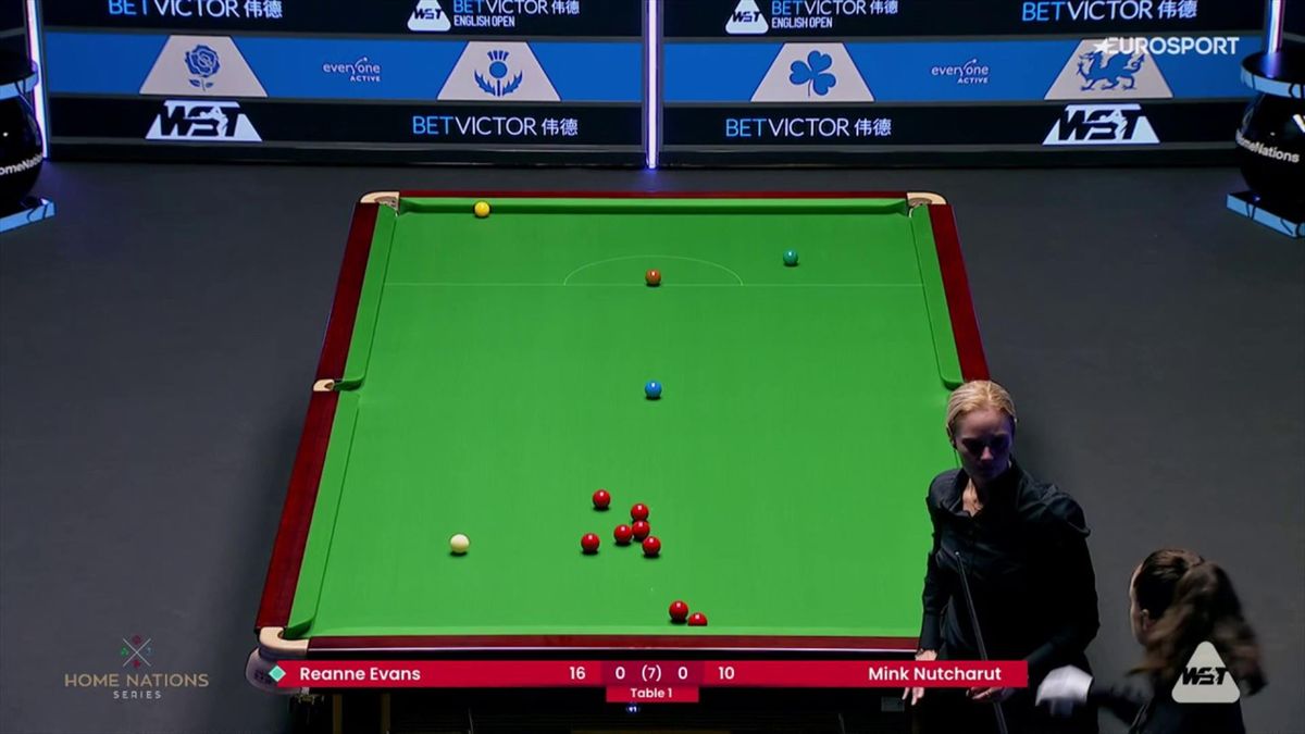 English Open snooker Mink Nutcharut wins battle of women's world