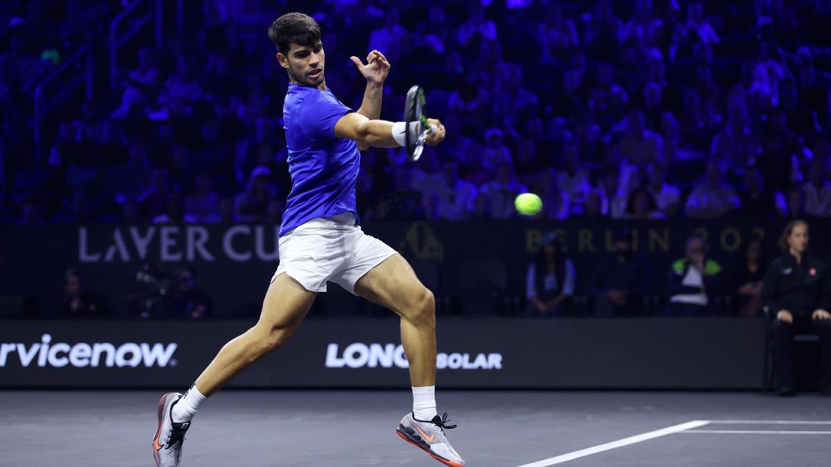 Carlos Alcaraz, primer tenista confirmado para la Laver Cup 2025 que podrás ver en Eurosport y