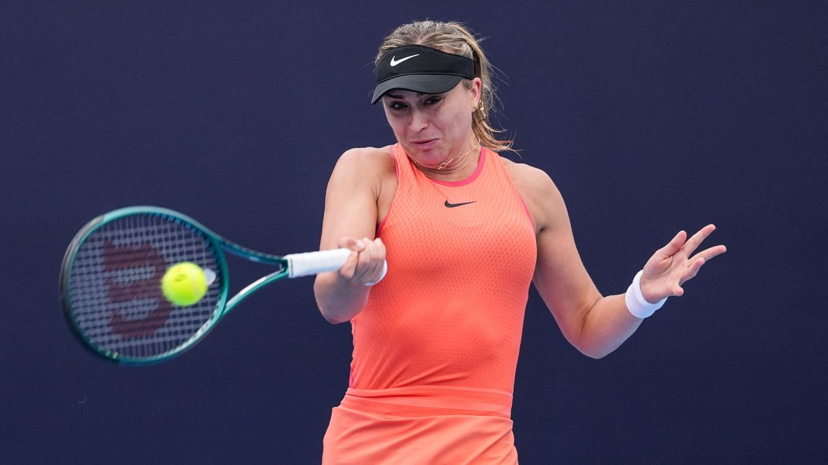 WTA Brisbane 2025 Paula BadosaElina Avanesyan Horario y dónde ver en televisión el partido