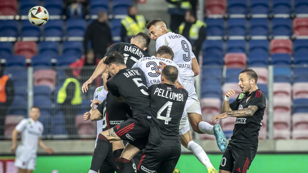 A videki fellegvarak alsohazi rangadojan Gradisar duplajaval verte a Fehervar a Debrecent Eurosport