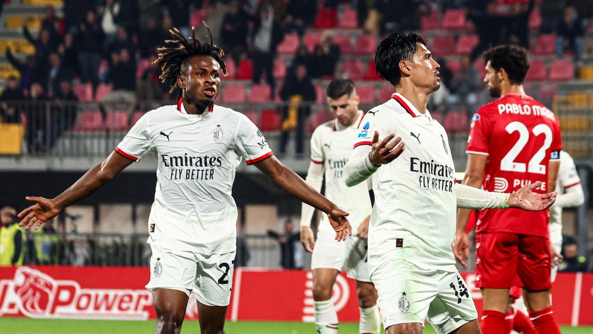 Serie A Monza Miilan 0 1 Reijnders torna dalla squalifica e la decide al 43 Fonseca si rialza dopo il ko col Napoli Eurosport