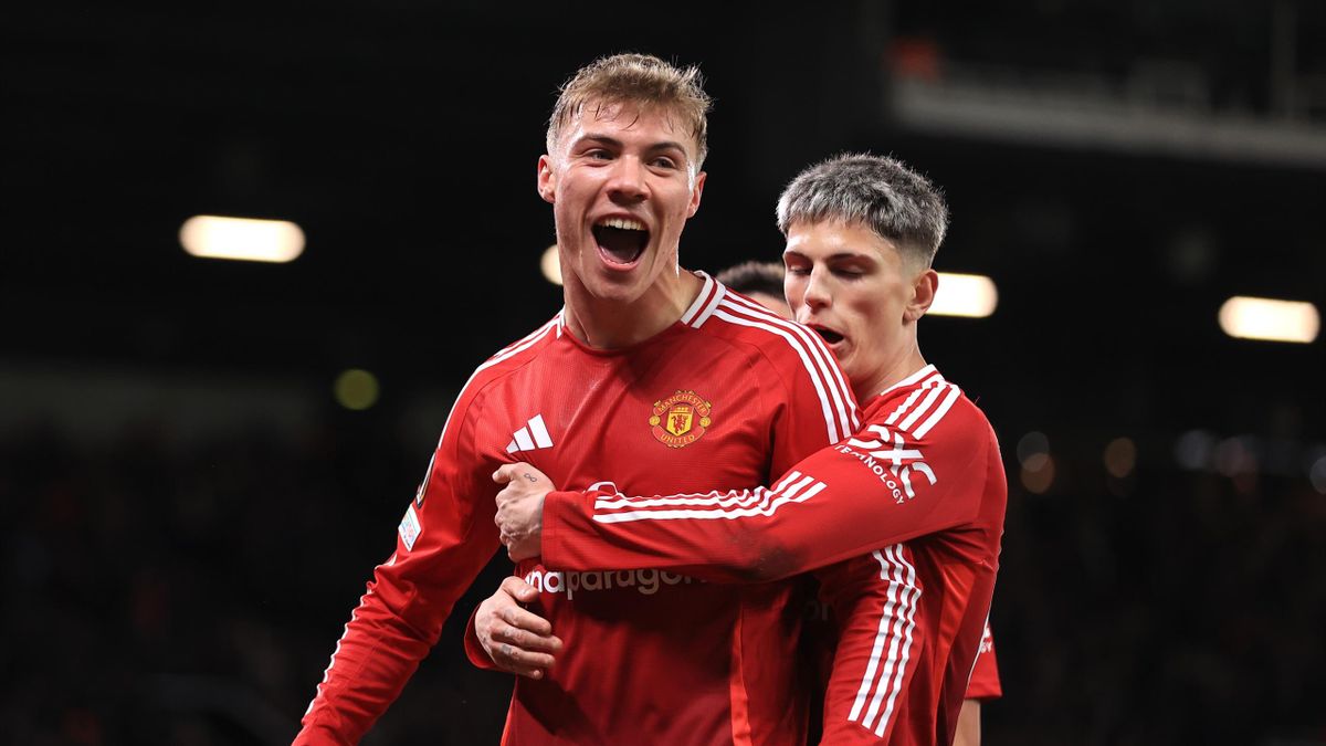 Manchester United 3-2 Bodo/Glimt - Rasmus Hojlund double gives Ruben Amorim first win in UEFA Europa League - Eurosport