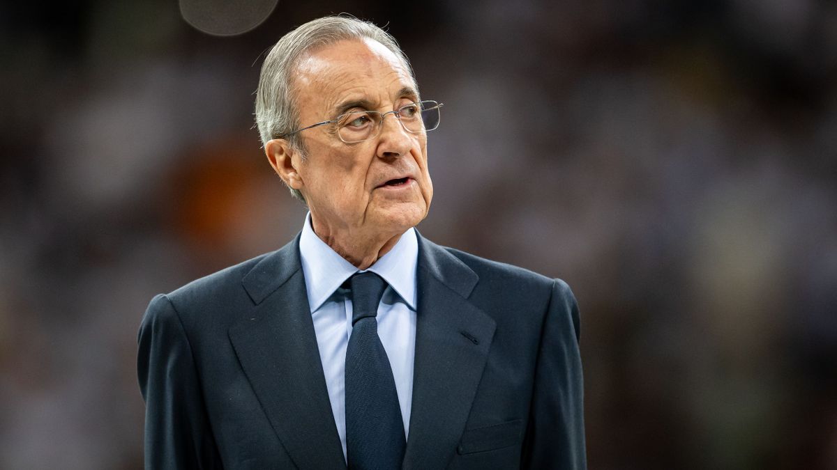 Liga : Florentino Pérez réélu à la présidence du Real Madrid jusqu'en 2029  - Eurosport