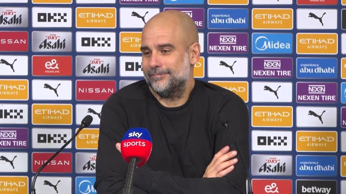 Pep Guardiola press conference Manchester derby 2024