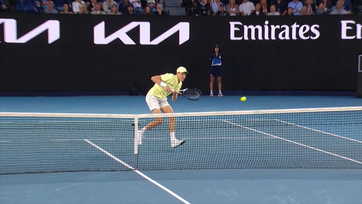 Australian Open 2025 Jannik Sinner bestens erholt und mit souveränem