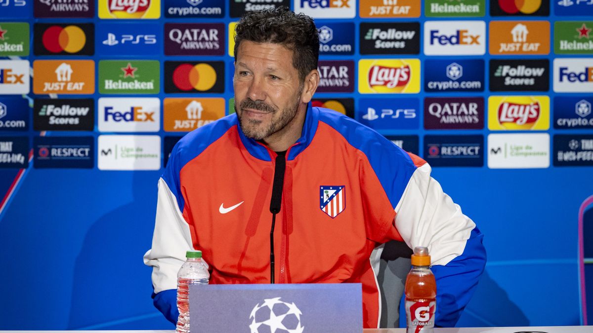 Champions League | Simeone no se confía: "Su inicio va a ser fuerte, con  entusiasmo" - Eurosport
