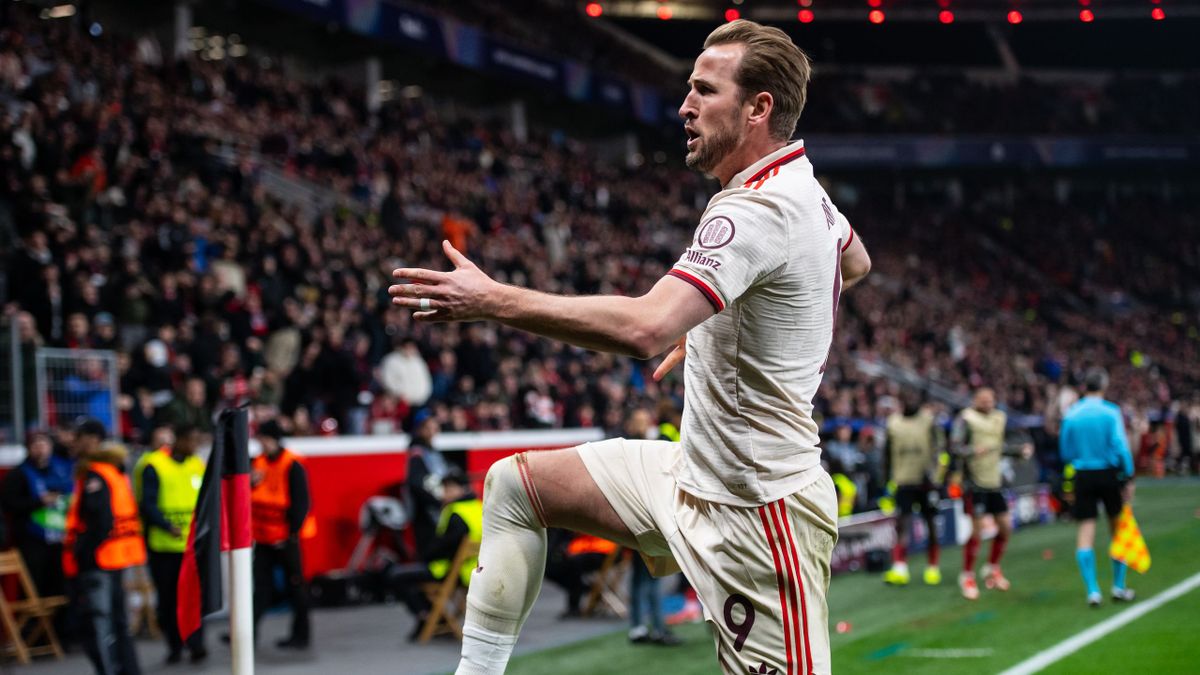 Harry Kane celebrating a goal