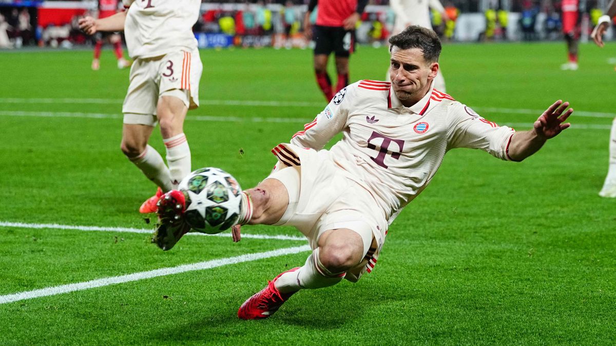 Leon Goretzka in action