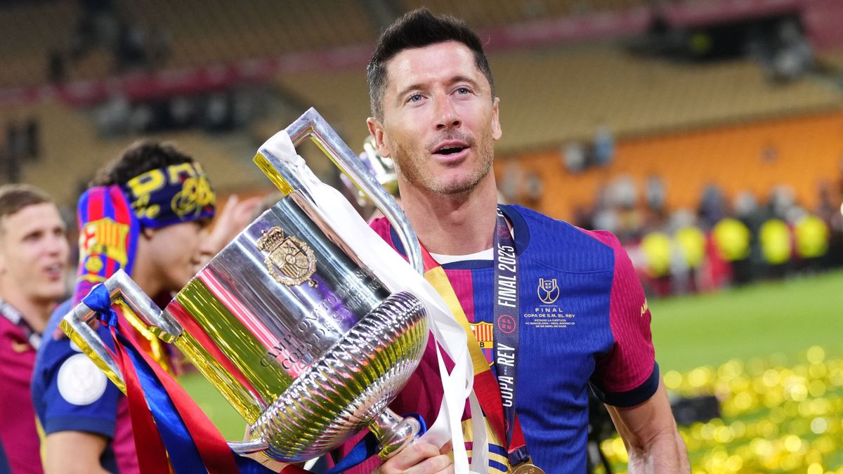 Robert Lewandowski steht angeblich vor Abschied vom FC Barcelona - Nachfolger bereits im Visier? Wildes Gerücht in Spanien - Eurosport