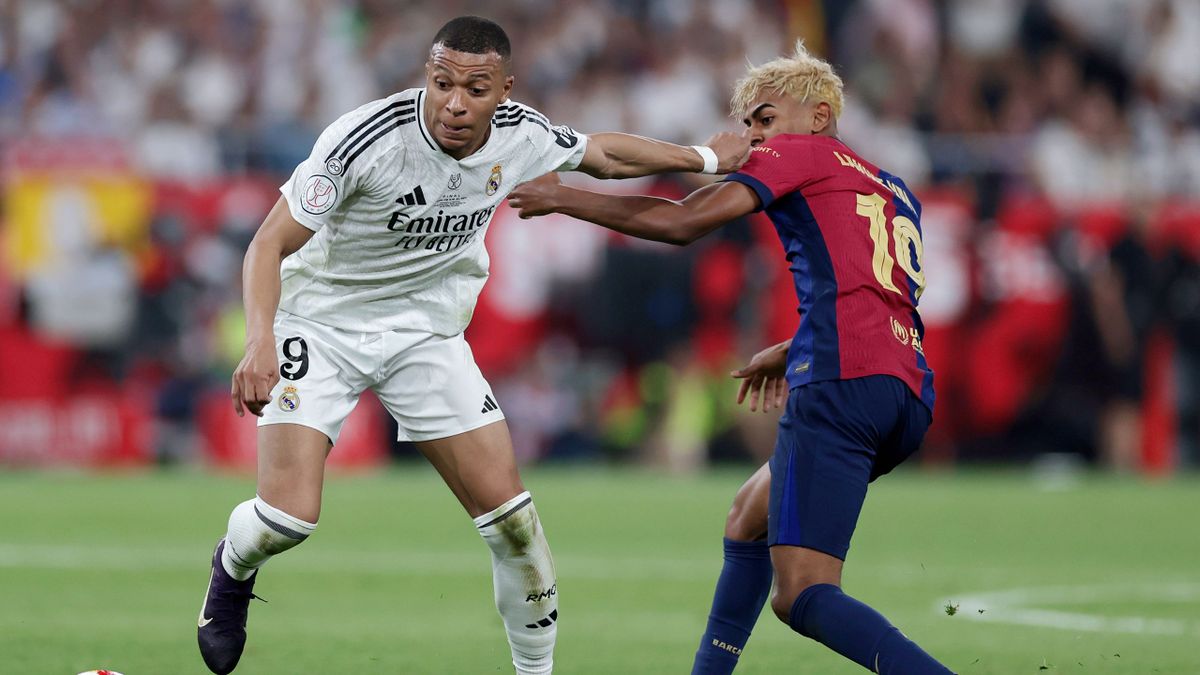 Liga - Real Madrid - Kylian Mbappé sur Lamine Yamal : "Ce n'est qu'un gamin  de 18 ans" - Eurosport