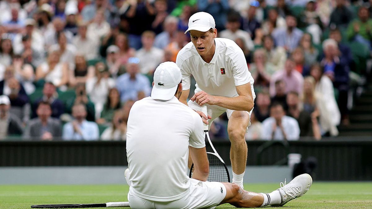 Sinner commenta il match con Dimitrov: "Non posso considerarla una  vittoria, finale tristissimo. Gli auguro di recuperare il prima possibile"  - Eurosport