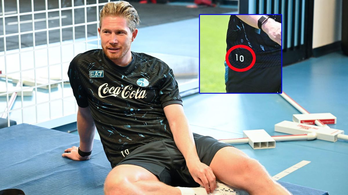 Napoli, De Bruyne si allena con la maglia numero 10: erediterà la maglia di Maradona? Le foto che mandano in tilt i tifosi - Eurosport