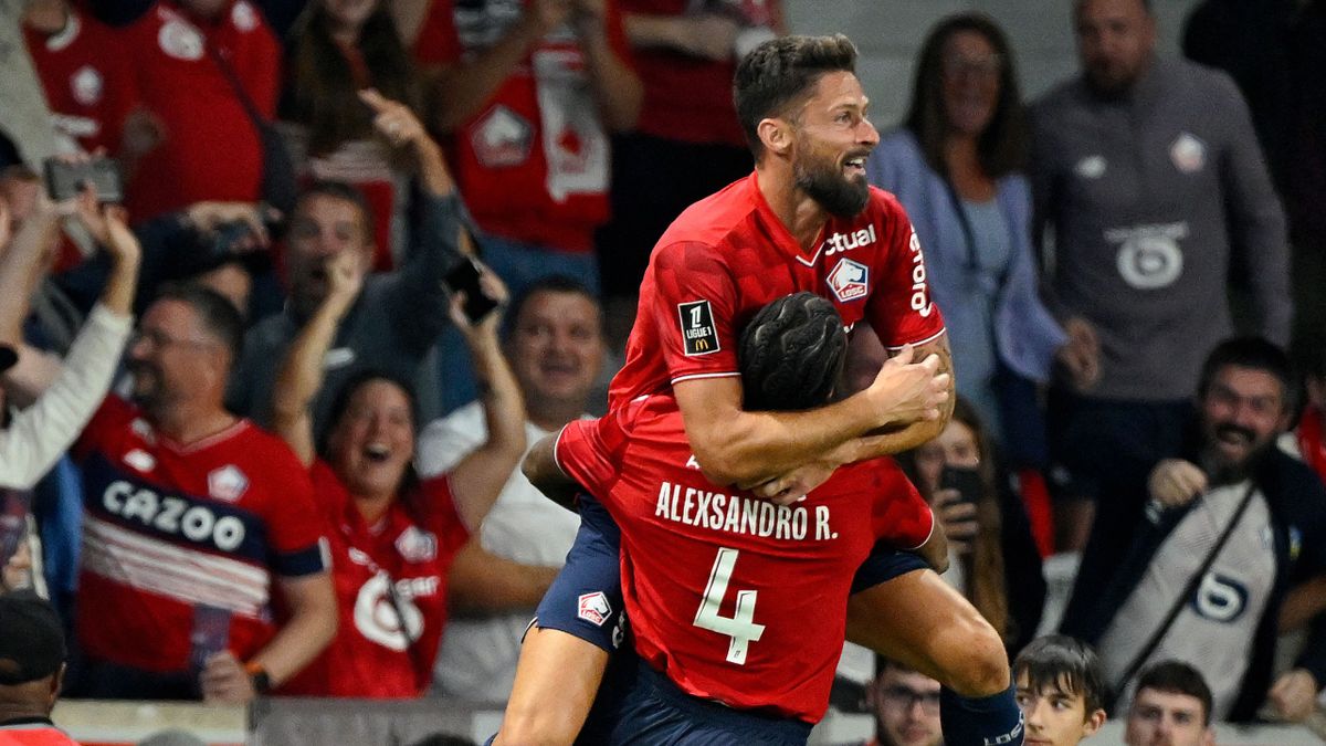 Ligue 1 | Olivier Giroud délivre le LOSC face à Monaco dans le temps  additionnel dans le choc de la 2e journée (1-0) - Eurosport