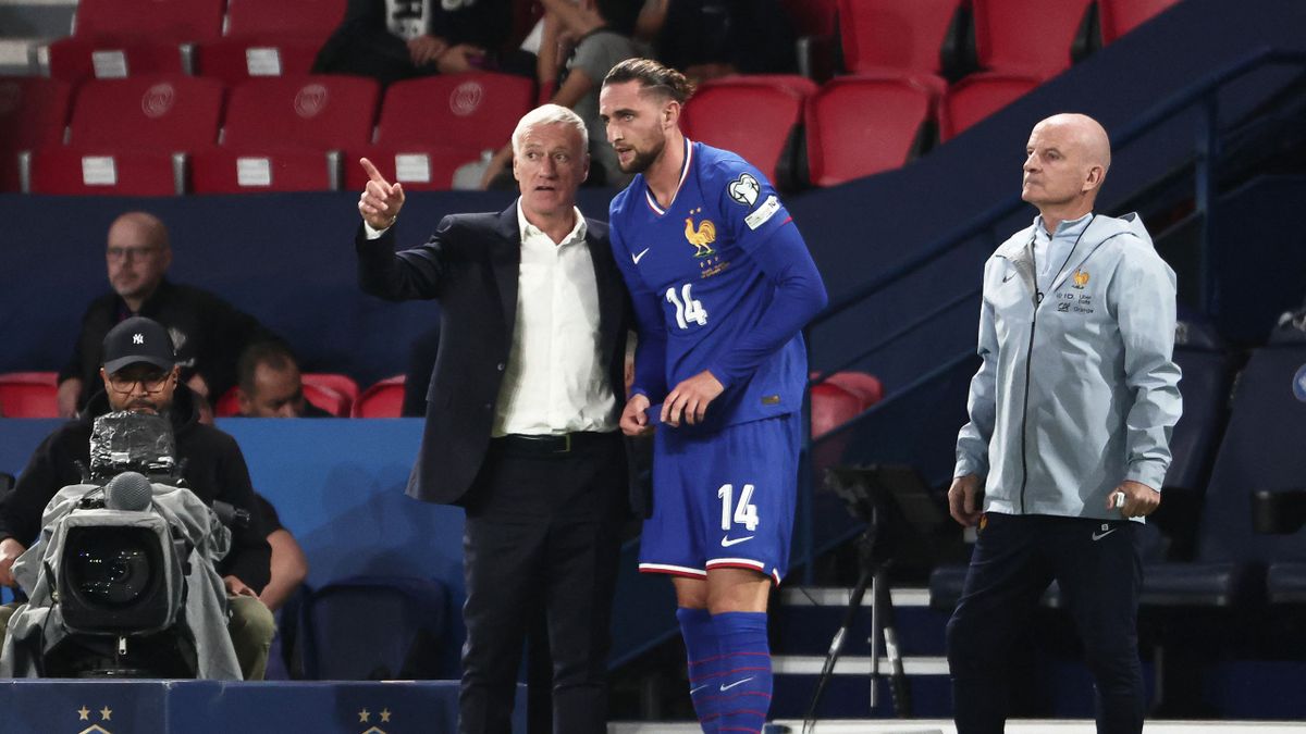 Après France - Islande - "C'est inacceptable" : Didier Deschamps condamne fermement les sifflets du Parc contre Adrien Rabiot - Eurosport