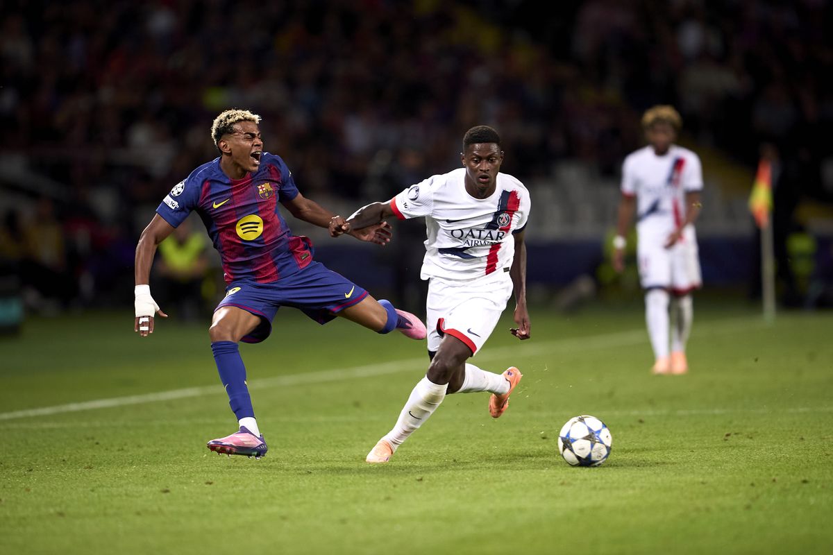 FC Barcelone - Paris - Les notes du PSG : Le monstre Nuno Mendes, la ...
