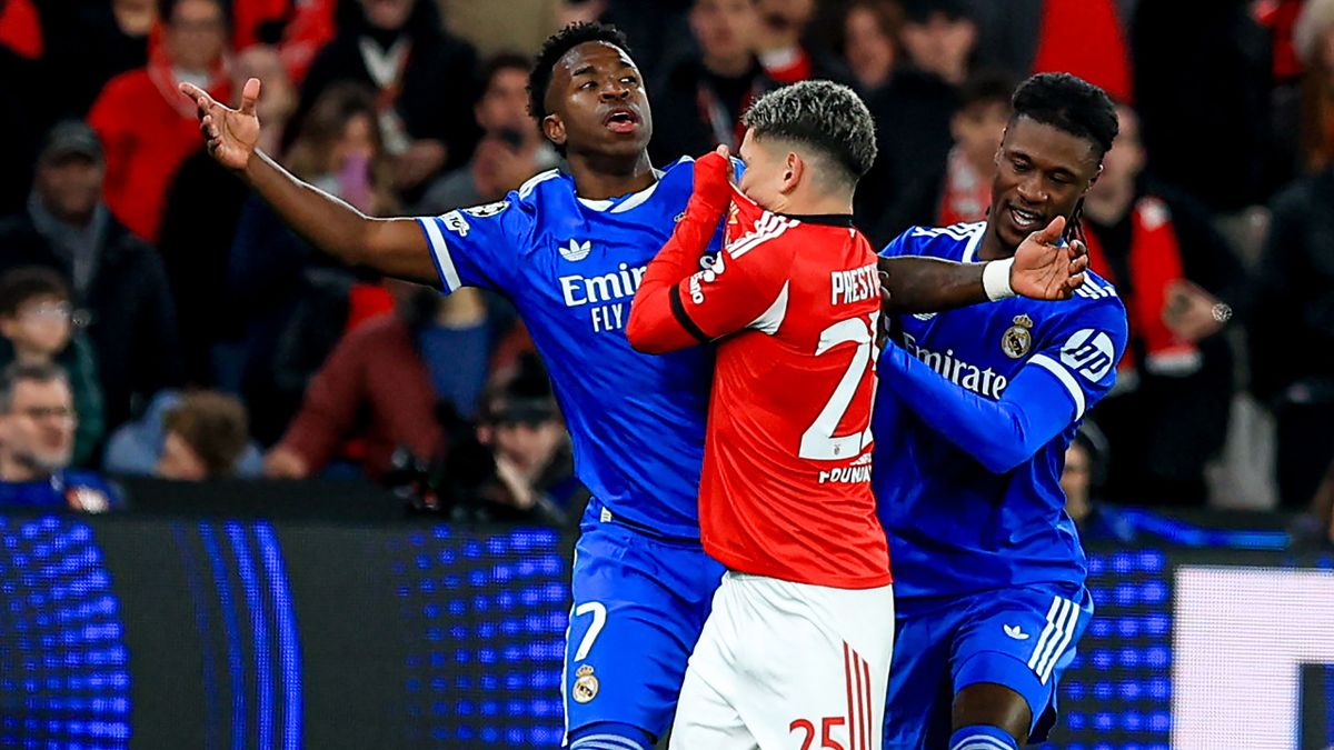 Ya hay sanción provisional para Prestianni tras el incidente con Vinicius: se perderá la vuelta ante el Madrid en el Bernabéu y el Benfica recurrirá - Eurosport