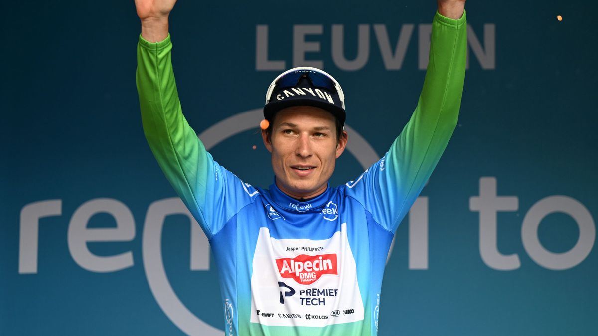 Renewi Tour | L'homme de la semaine : Jasper Philipsen remporte la dernière  étape et le classement général - Eurosport